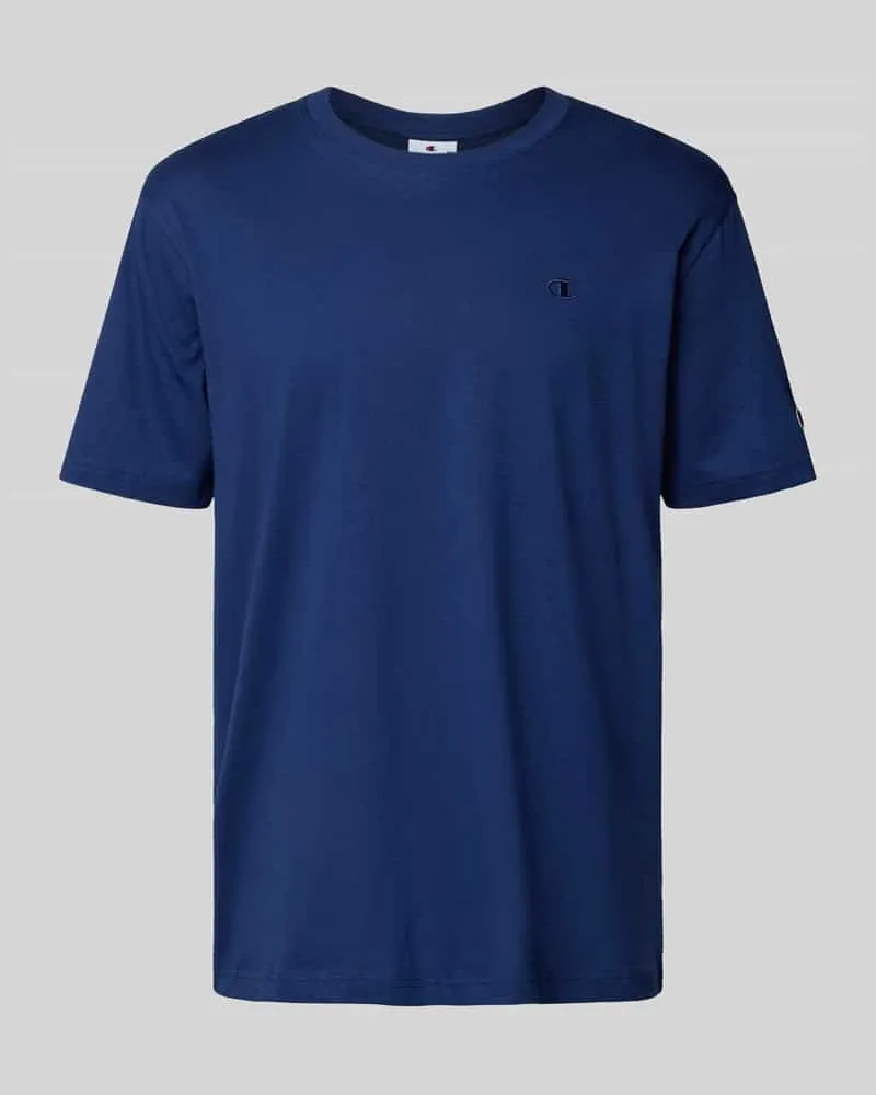 Champion T-Shirt mit Logo-Stitching Modell 'ICONS Marine