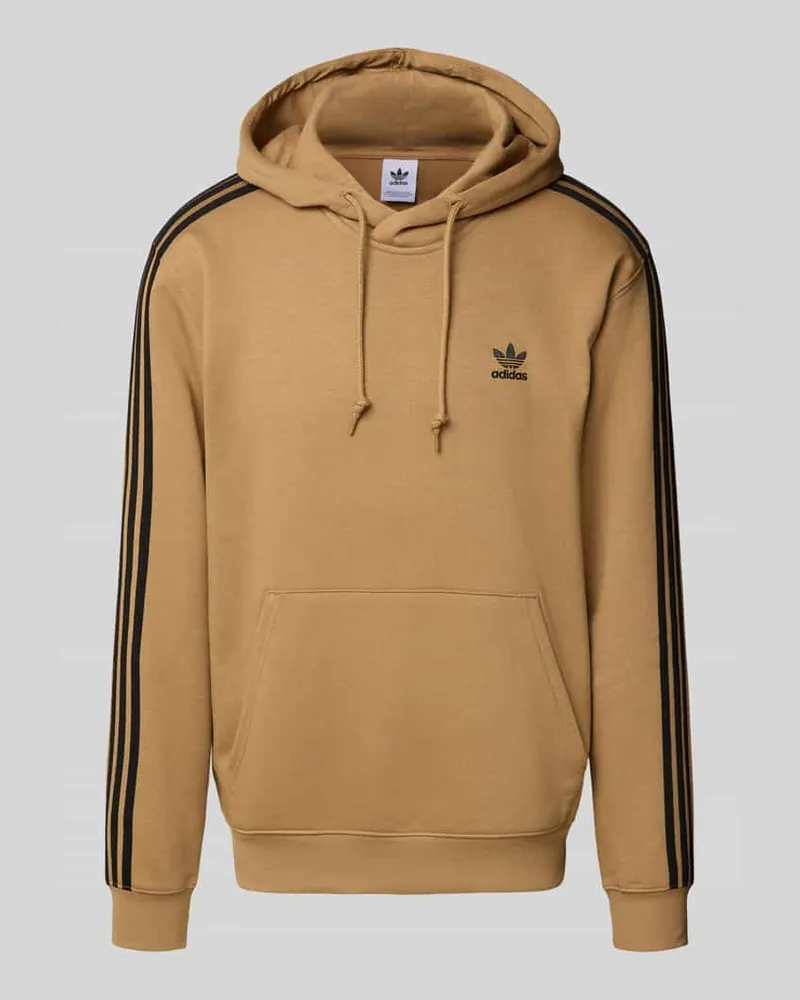 adidas Hoodie mit Label-Stitching 
