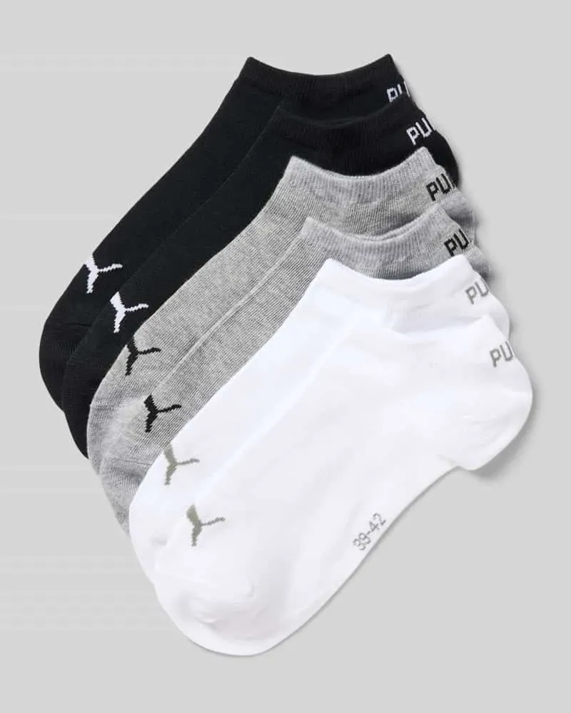 Puma Socken aus Baumwoll-Mix im 6er-Pack Mittelgrau