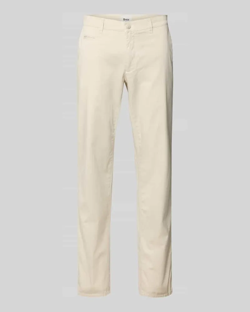 Brax Fein strukturierte Slim Fit Hose Modell 'Fabio Kitt