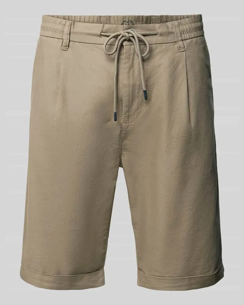 Lerros Chino-Shorts mit Tunnelzug Modell 'DAWSON Sand