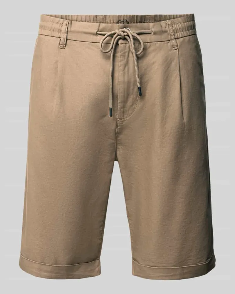 Lerros Chino-Shorts mit Tunnelzug Modell 'DAWSON Sand