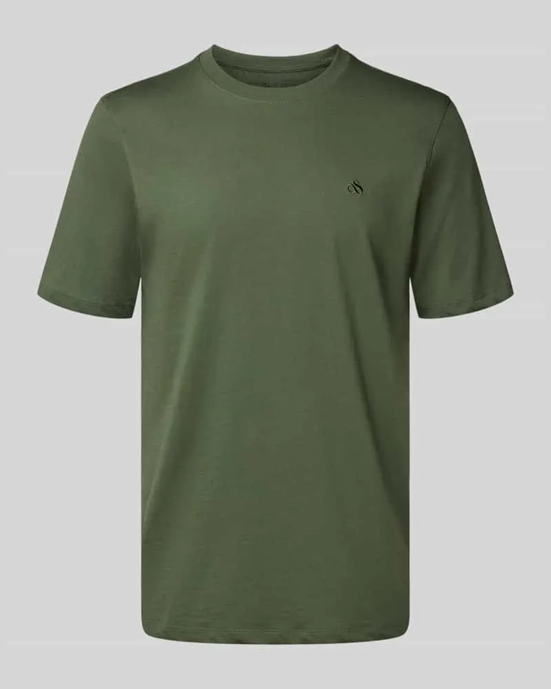 Scotch&Soda T-Shirt mit Logo-Stitching 