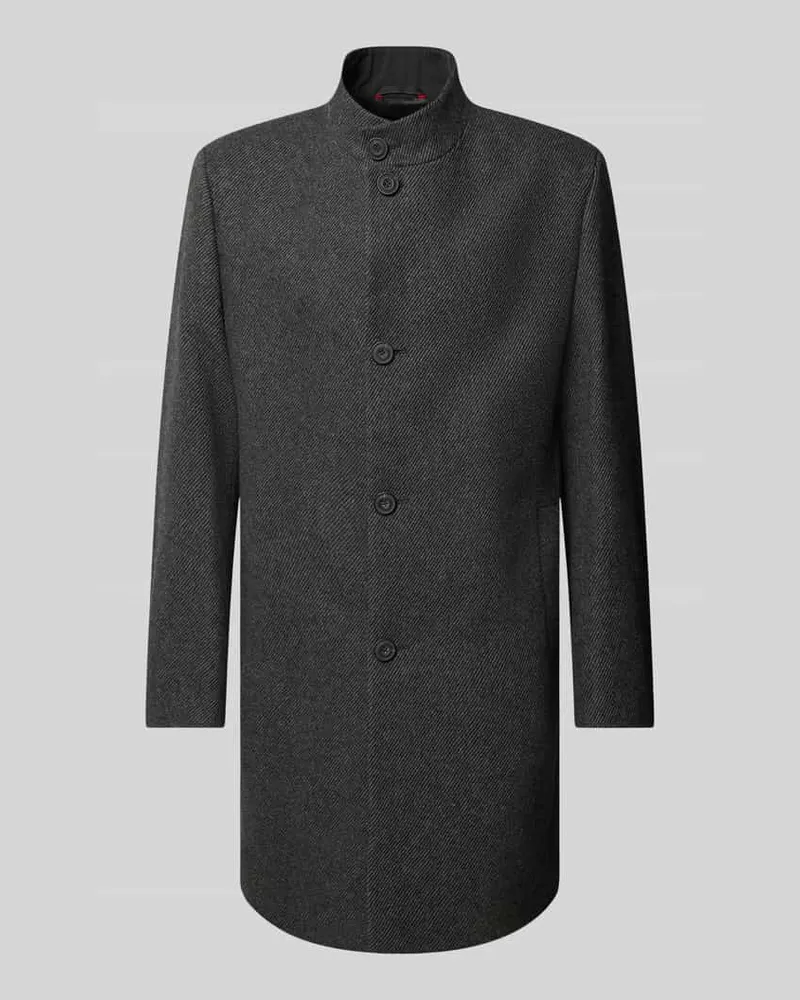 HUGO BOSS Mantel mit Stehkragen Modell 'Mintrax 
