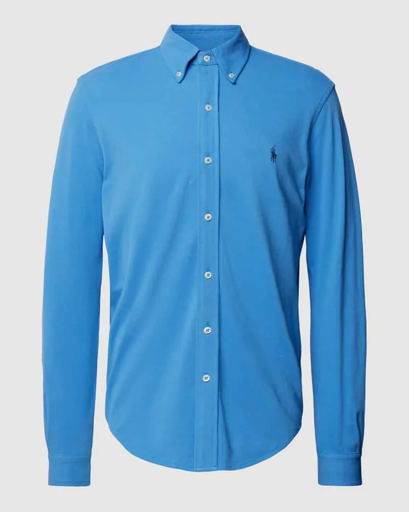 Ralph Lauren Regular Fit Freizeithemd mit Button-Down-Kragen Bleu