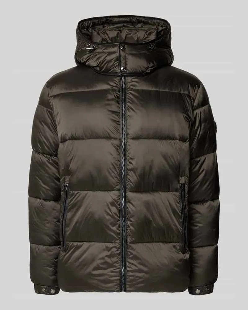 JOOP! Steppjacke mit Reißverschlusstaschen Dunkelgruen