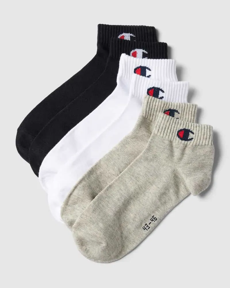 Champion Sneakersocken mit Label-Print im 6er-Pack 