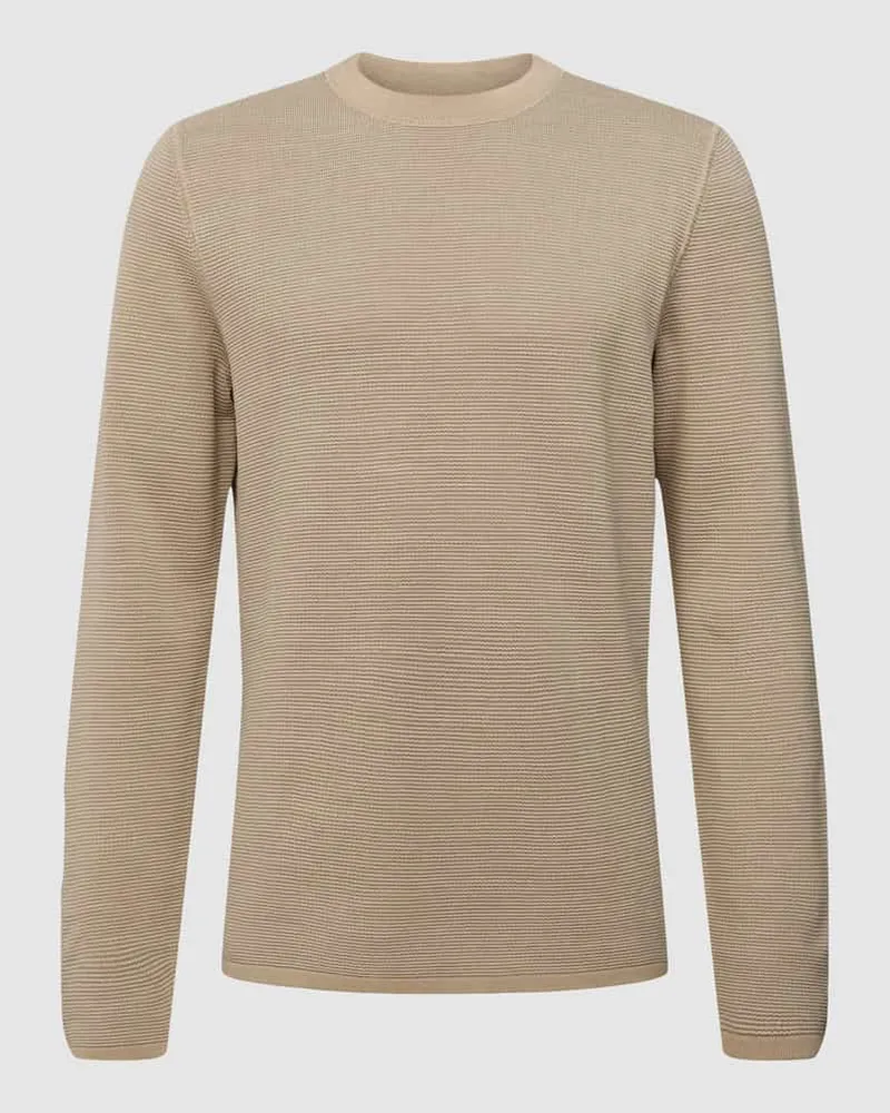 Marc O'Polo Strickpullover mit Rundhalsausschnitt 