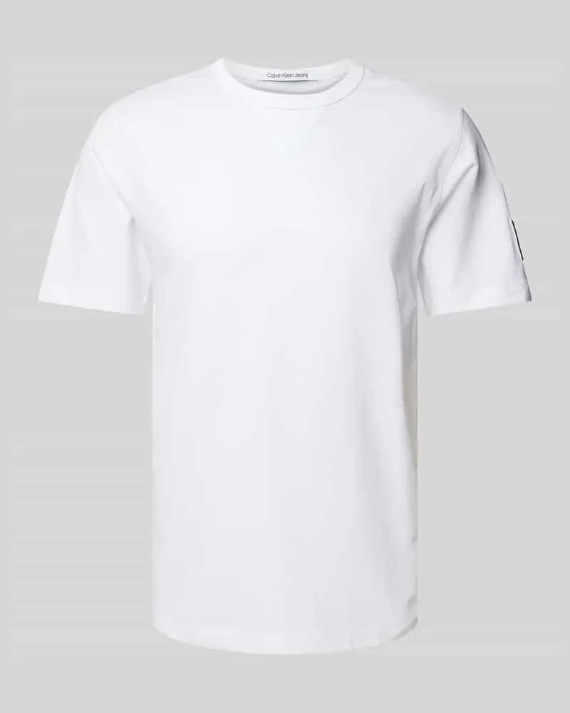 Calvin Klein T-Shirt mit Label-Badge 
