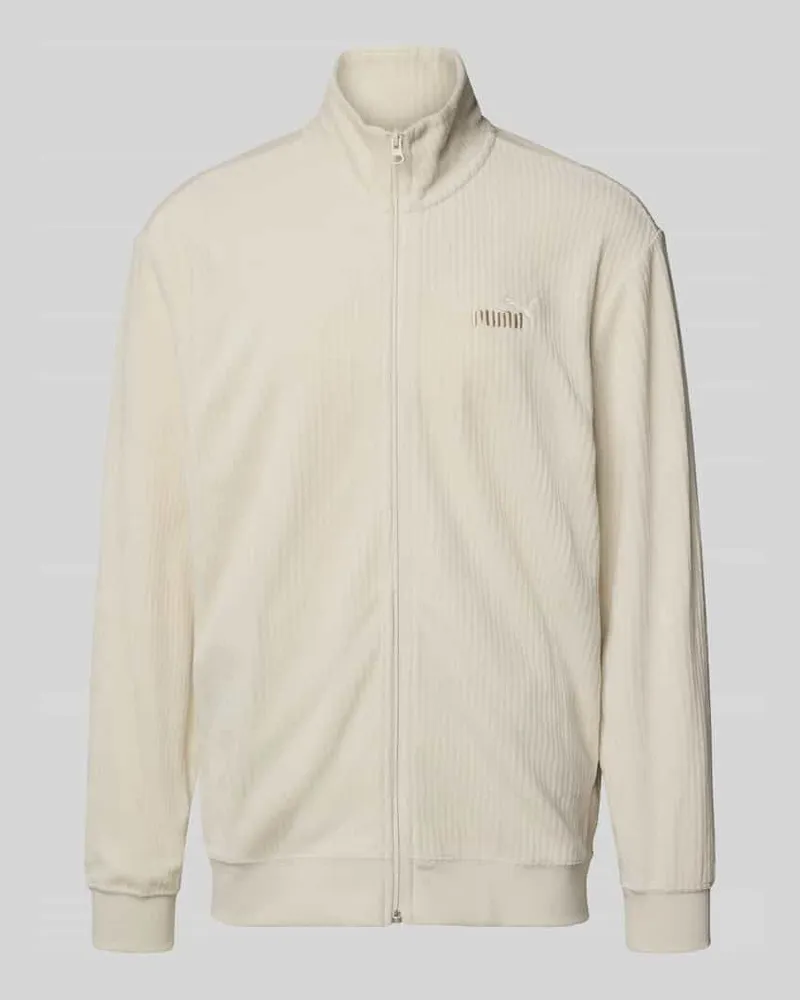 Puma Sweatjacke mit Reißverschluss Offwhite