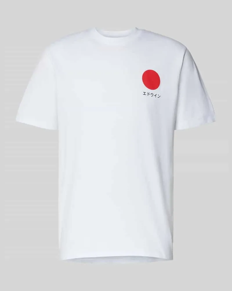 Edwin Jeans T-Shirt mit Motiv-Print Modell 'JAPANESE SUN 