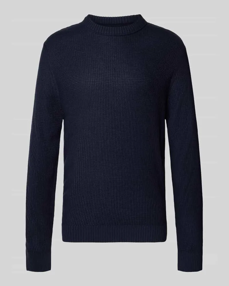Jack & Jones Strickpullover mit Rundhalsausschnitt Modell 'ROY 