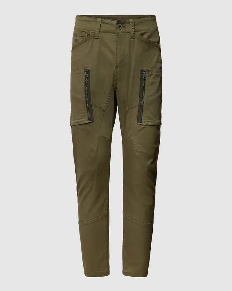 G-STAR RAW Slim Fit Cargohose mit Label-Detail 
