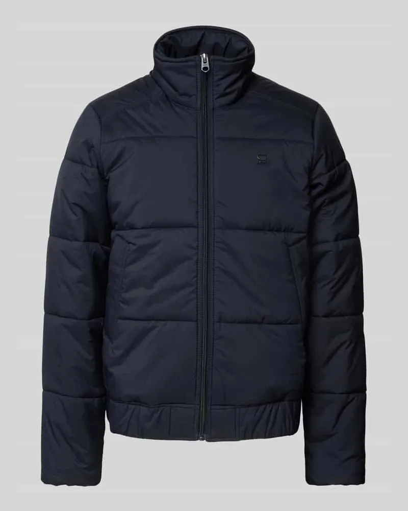 G-STAR RAW Steppjacke mit Stehkragen Marine