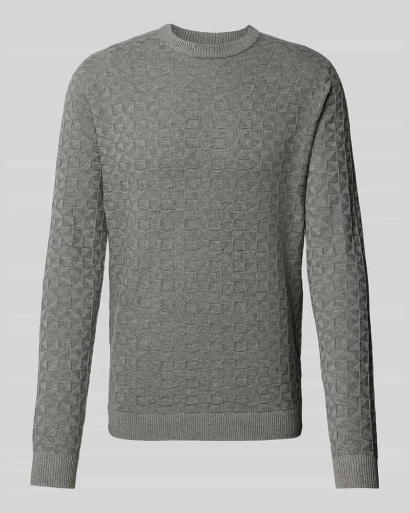 Only & Sons Strickpullover mit Strukturmuster Modell 'KALLE 