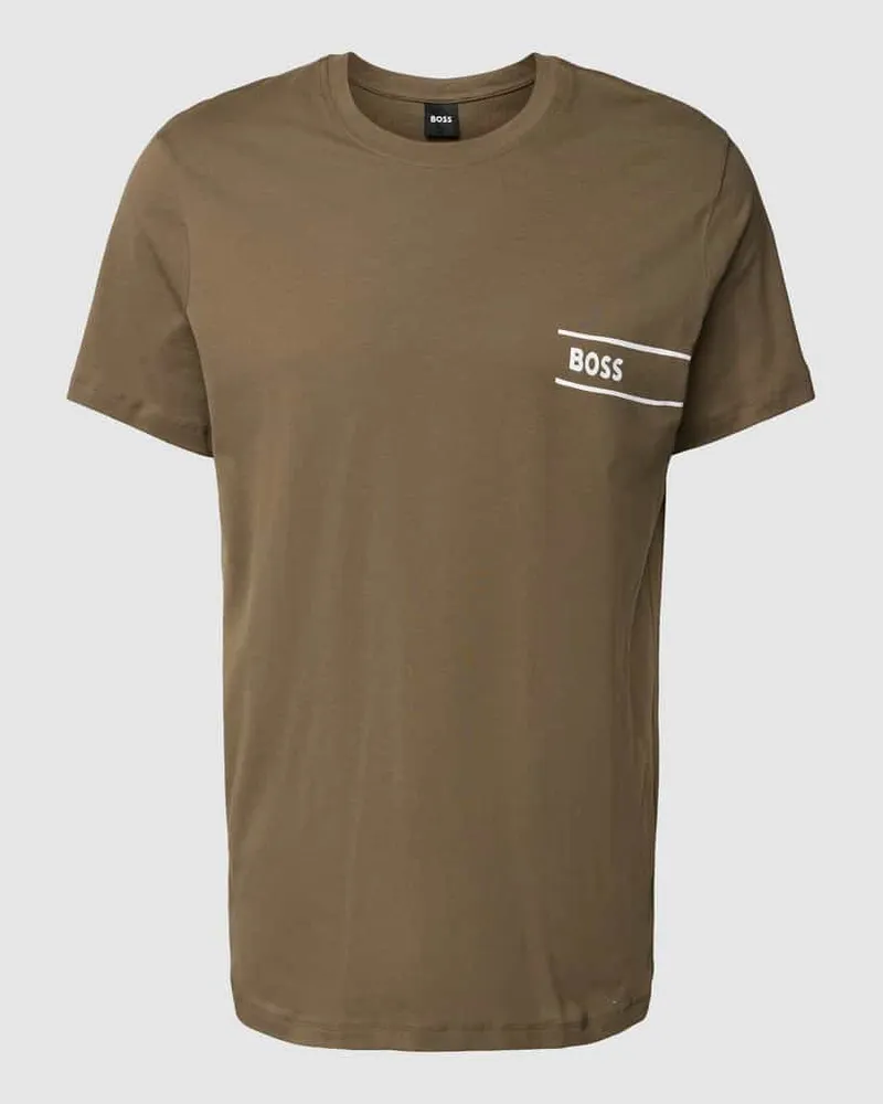 HUGO BOSS T-Shirt mit Label-Print 
