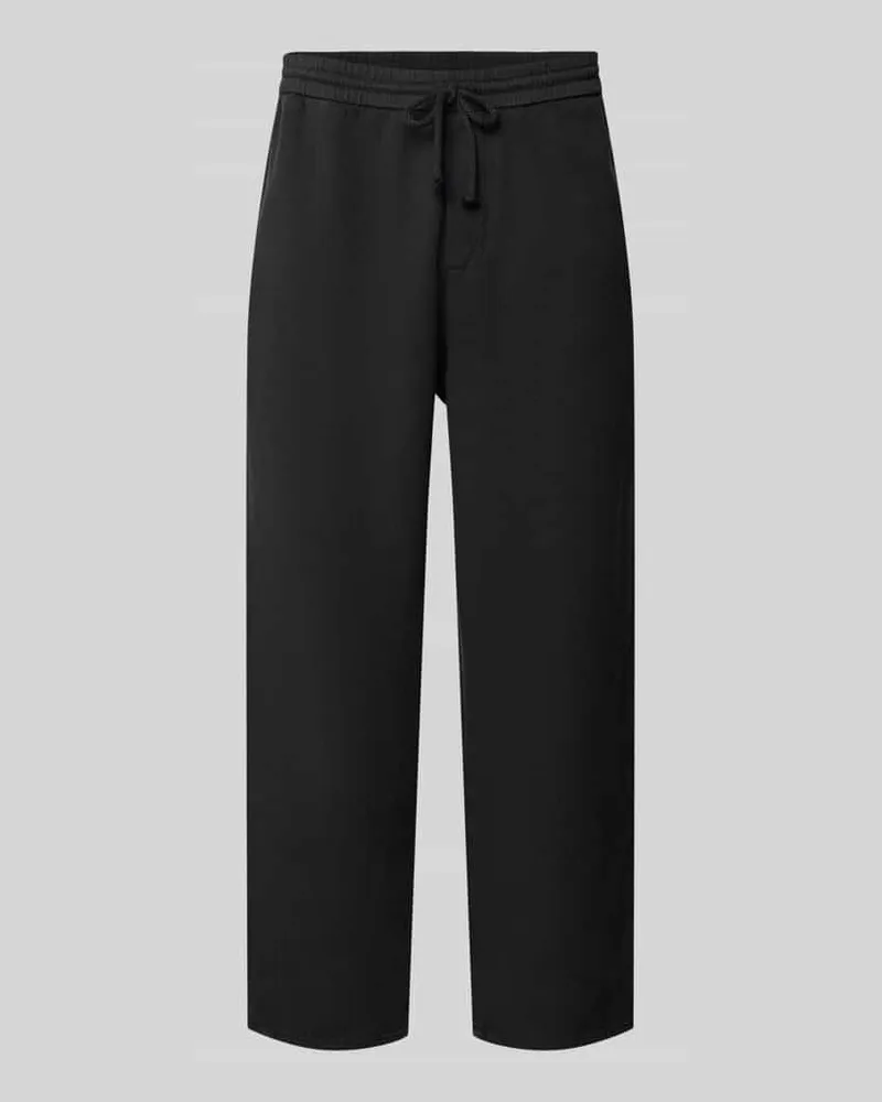 American Vintage Flared Sweatpants mit Tunnelzug Modell 'AFAZ Dunkelblau