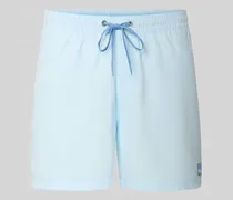 Regular Fit Badehose mit Logo-Patch Modell 'Everyday