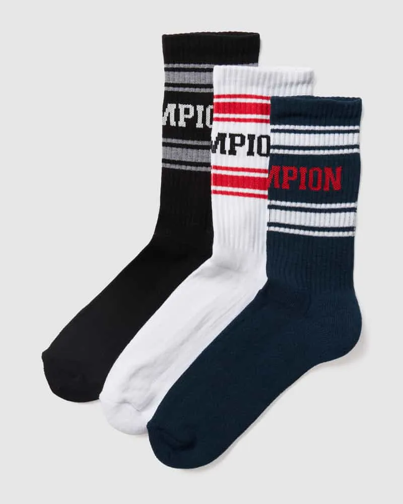 Champion Socken mit Kontraststreifen 