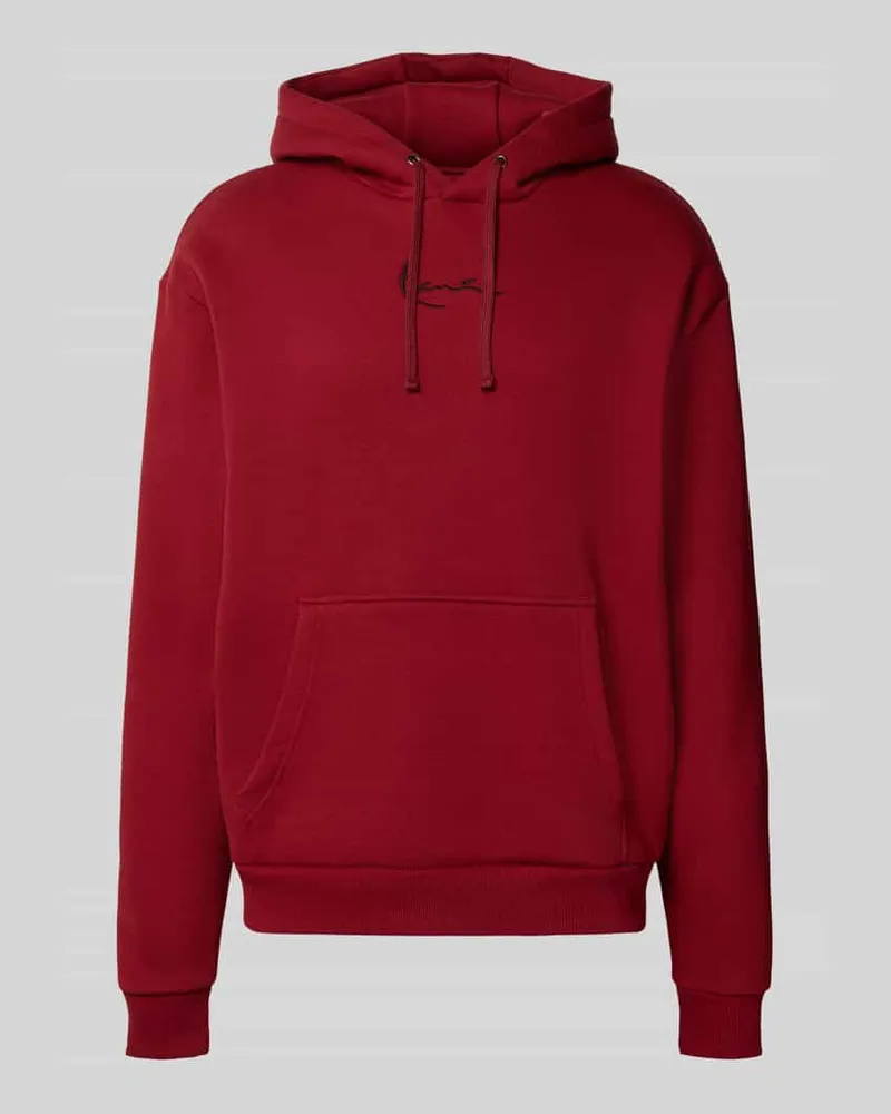 Karl Kani Hoodie mit Label-Stitching 
