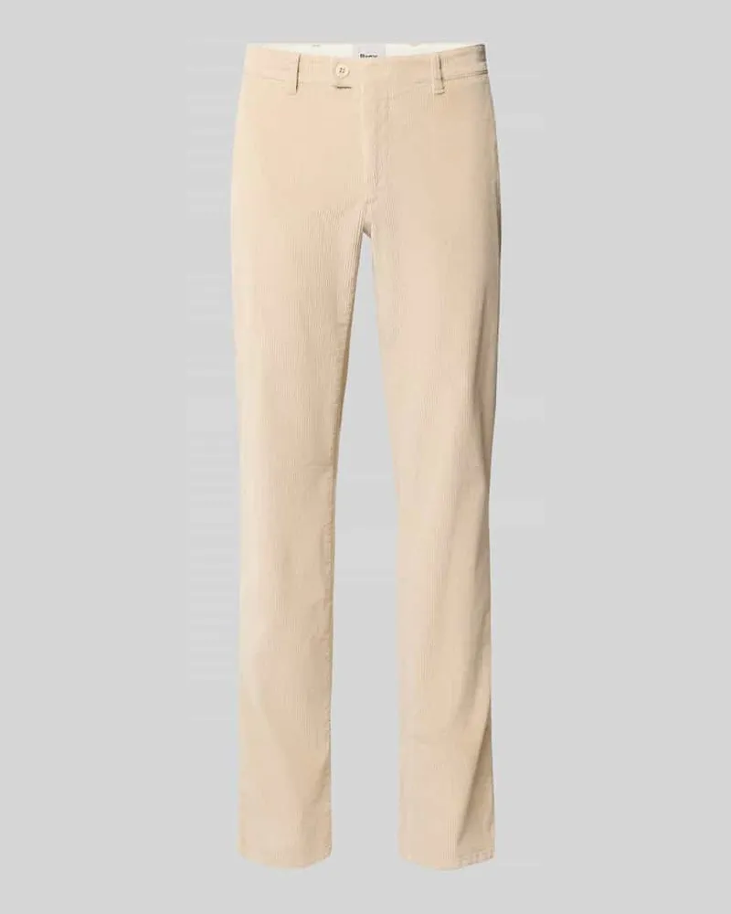 Brax Modern Fit Cordhose aus Baumwoll-Mix Modell 'Fabio Kitt