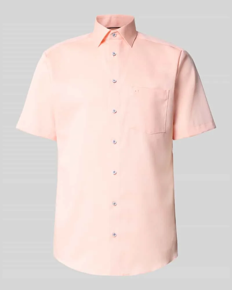 Olymp Modern Fit Business-Hemd mit Kentkragen Terra