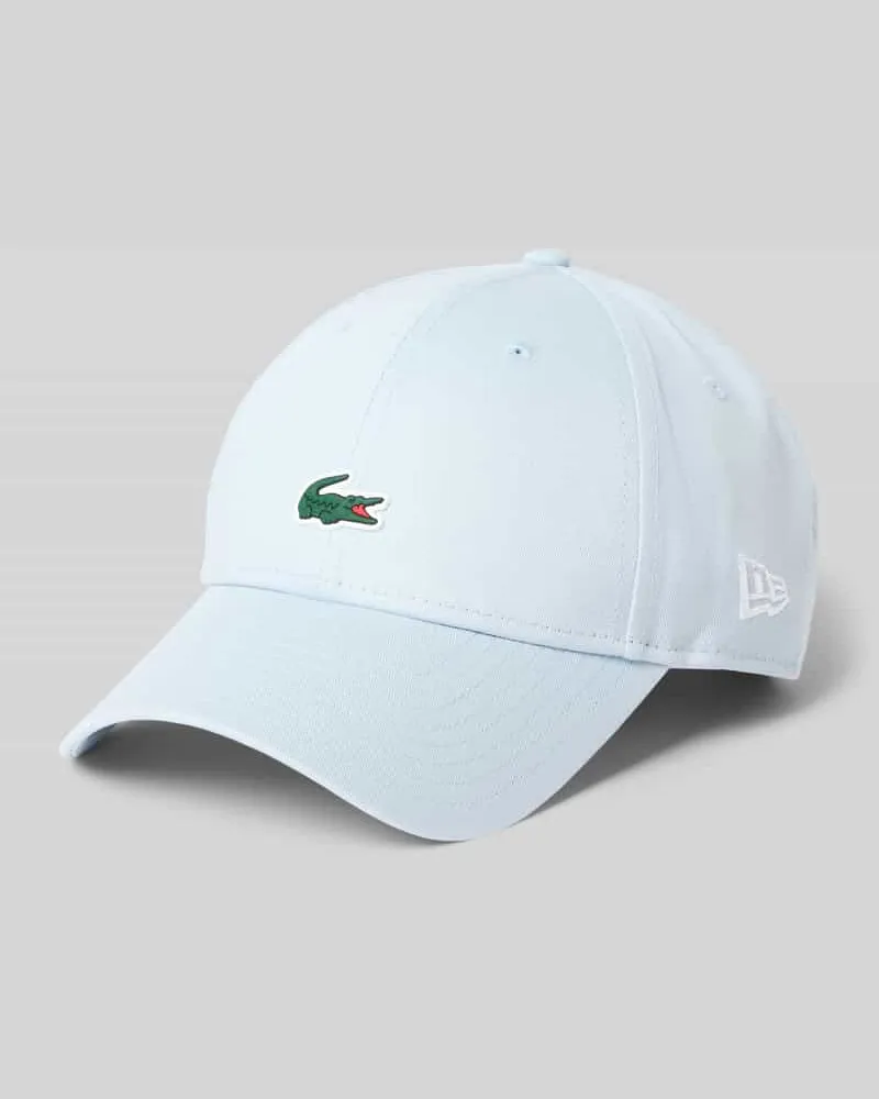 Lacoste Basecap aus reiner Baumwolle Bleu