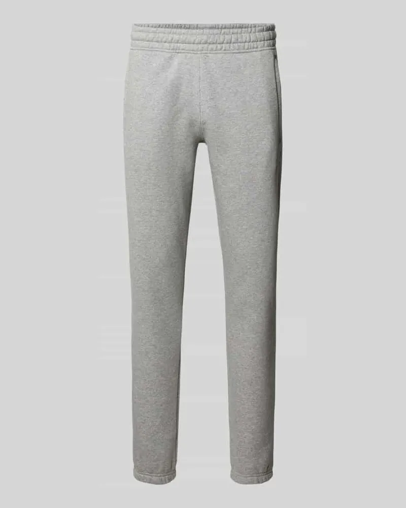 adidas Sweatpants mit elastischem Bund und Eingrifftaschen Hellgrau