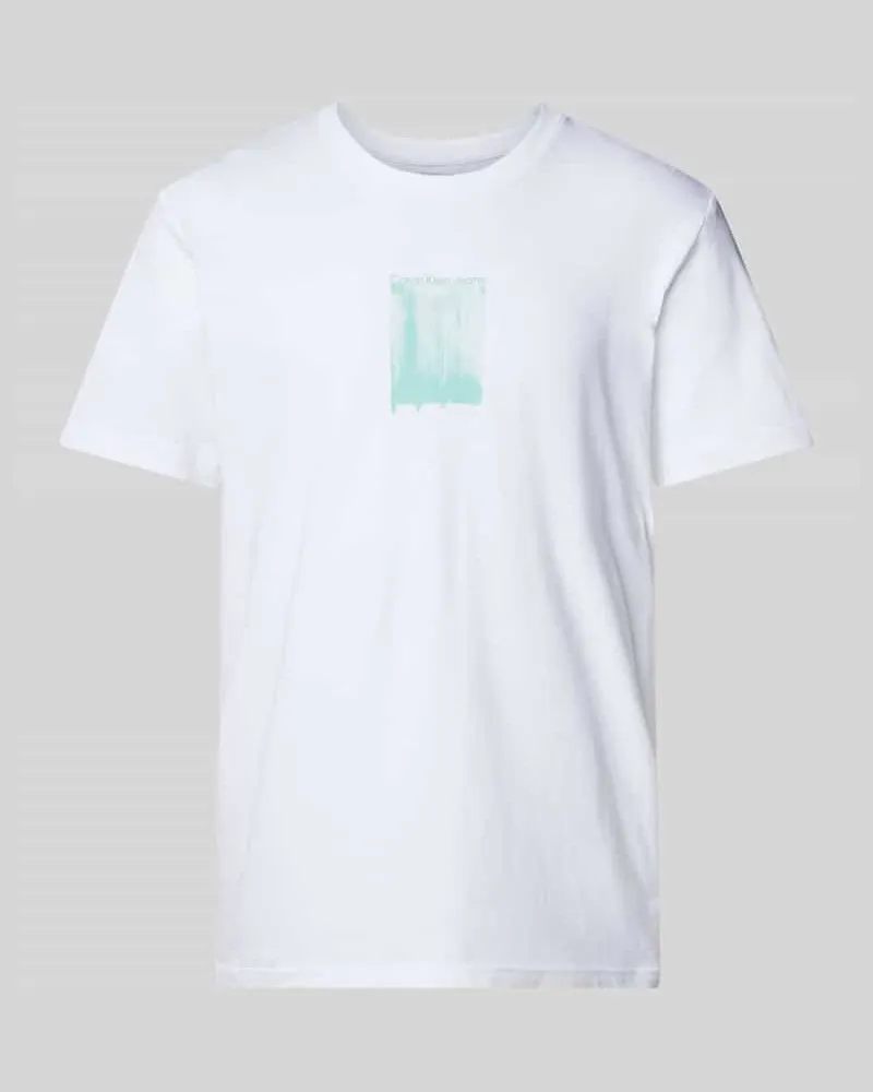 Calvin Klein T-Shirt mit Label-Print 