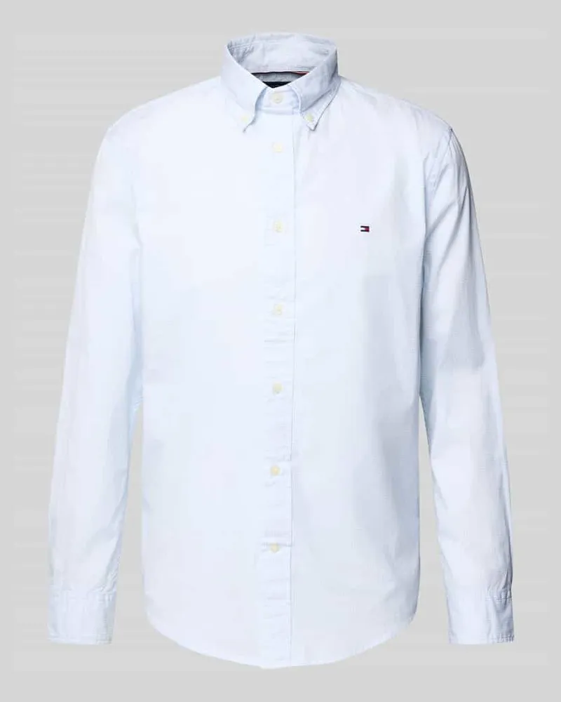Tommy Hilfiger Regular Fit Hemd aus reiner Baumwolle 