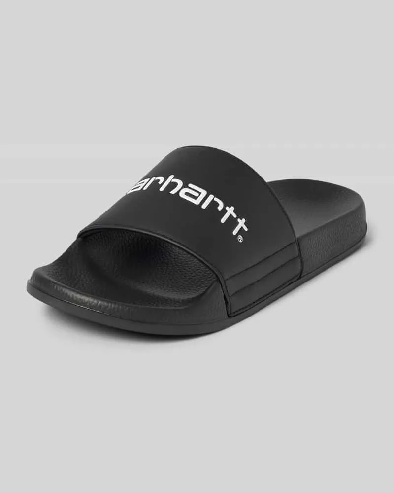Carhartt WIP Slides mit Label-Schriftzug 