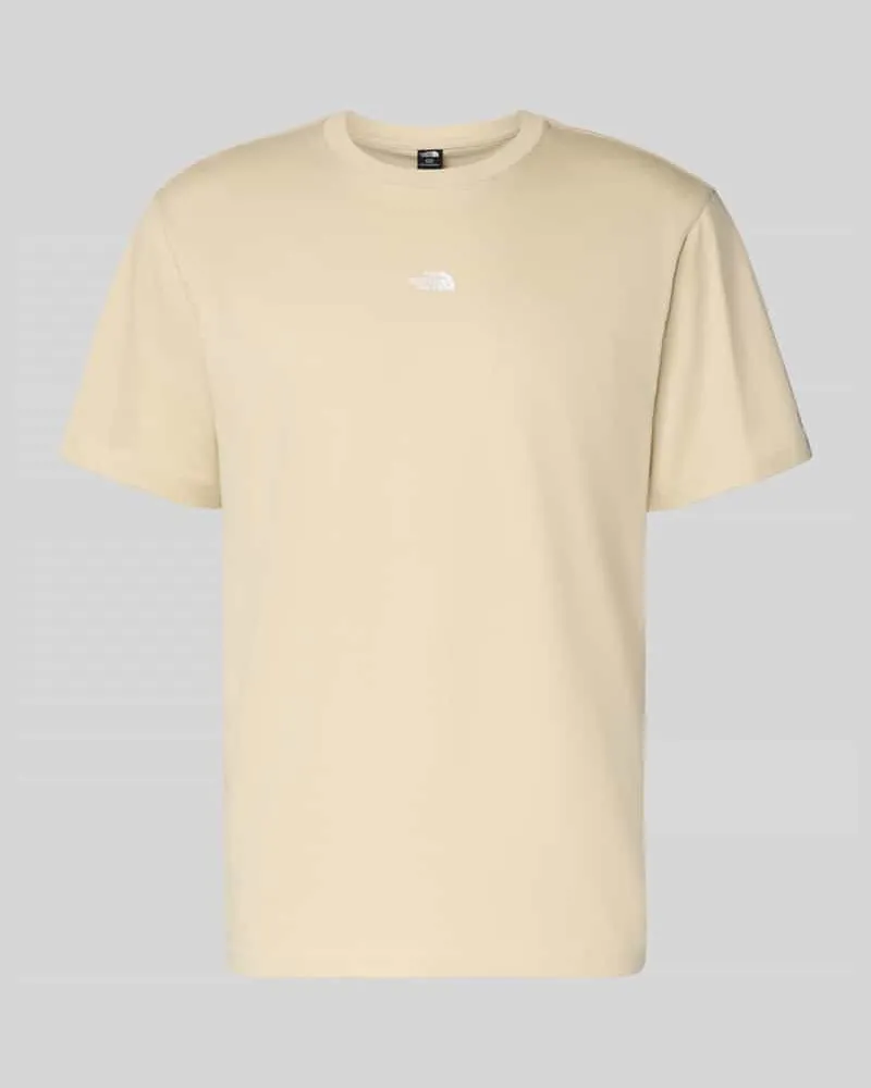 The North Face T-Shirt mit Logo-Stitching Offwhite