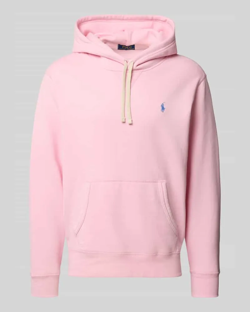 Ralph Lauren Hoodie mit Logo-Stitching Pink