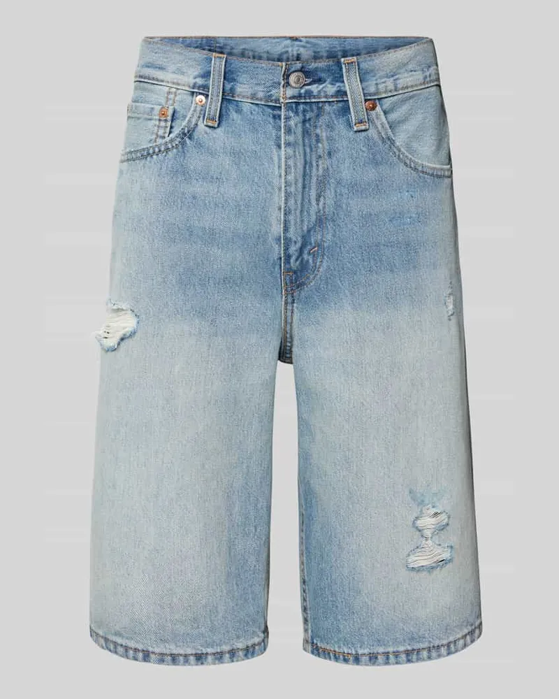 Levi's Loose Fit Jeansshorts im Destroyed-Look 