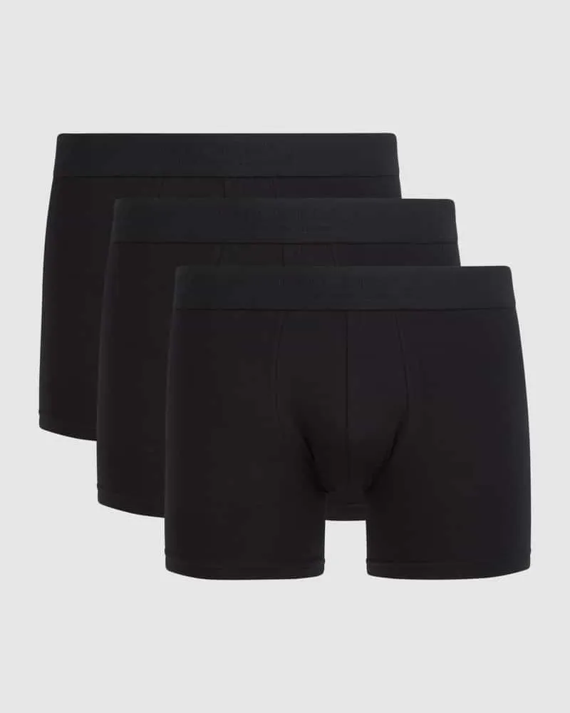 McNeal Trunks mit Label-Bund im 3er-Pack 