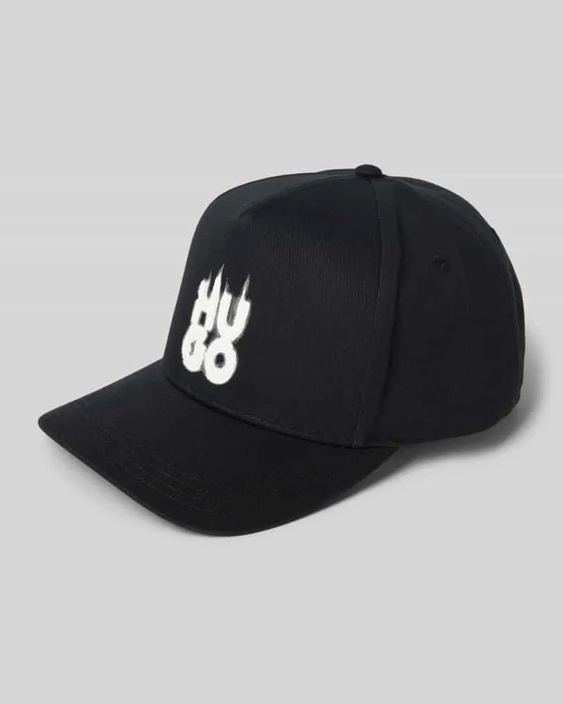 HUGO BOSS Basecap mit Label-Print Modell 'Marsel-Smokey 