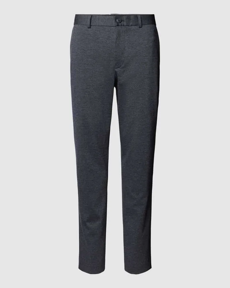 Selected Homme Slim Fit Stoffhose mit Strukturmuster Modell 'AITOR 