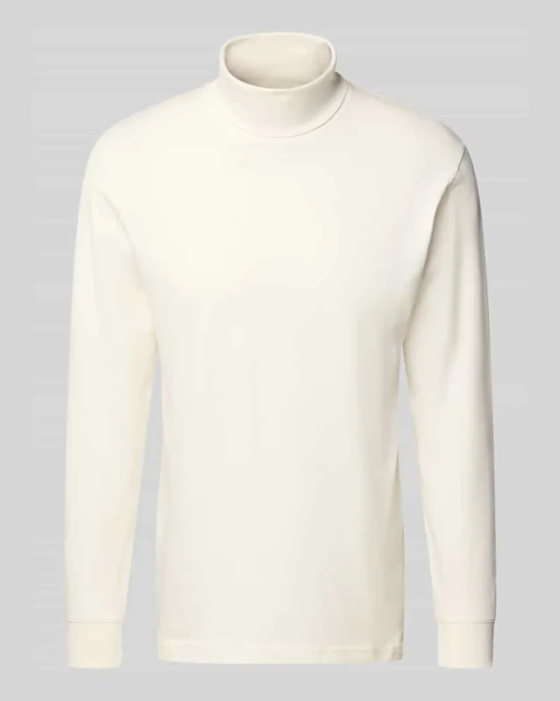 Ragman Longsleeve mit Rollkragen Offwhite