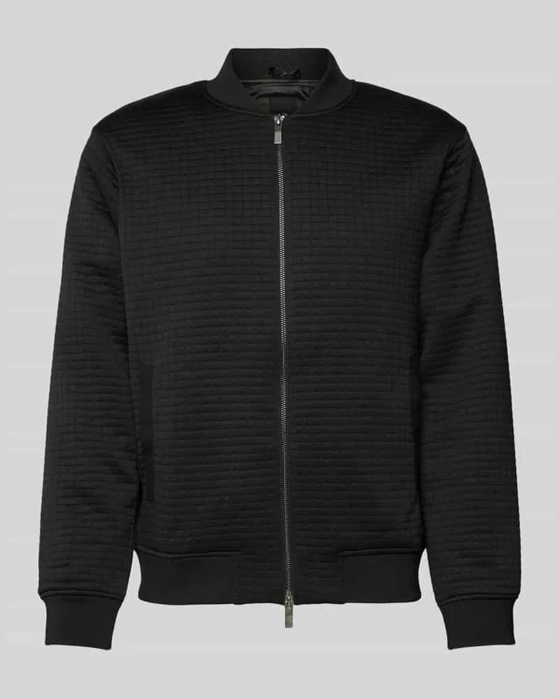 Armani Exchange Blouson mit Strukturmuster Black