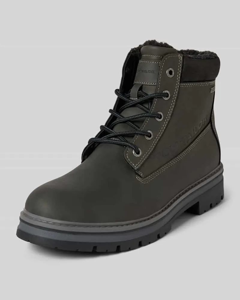Tom Tailor Boots aus wasserabweisendem Material Modell 'NAIKA Anthrazit