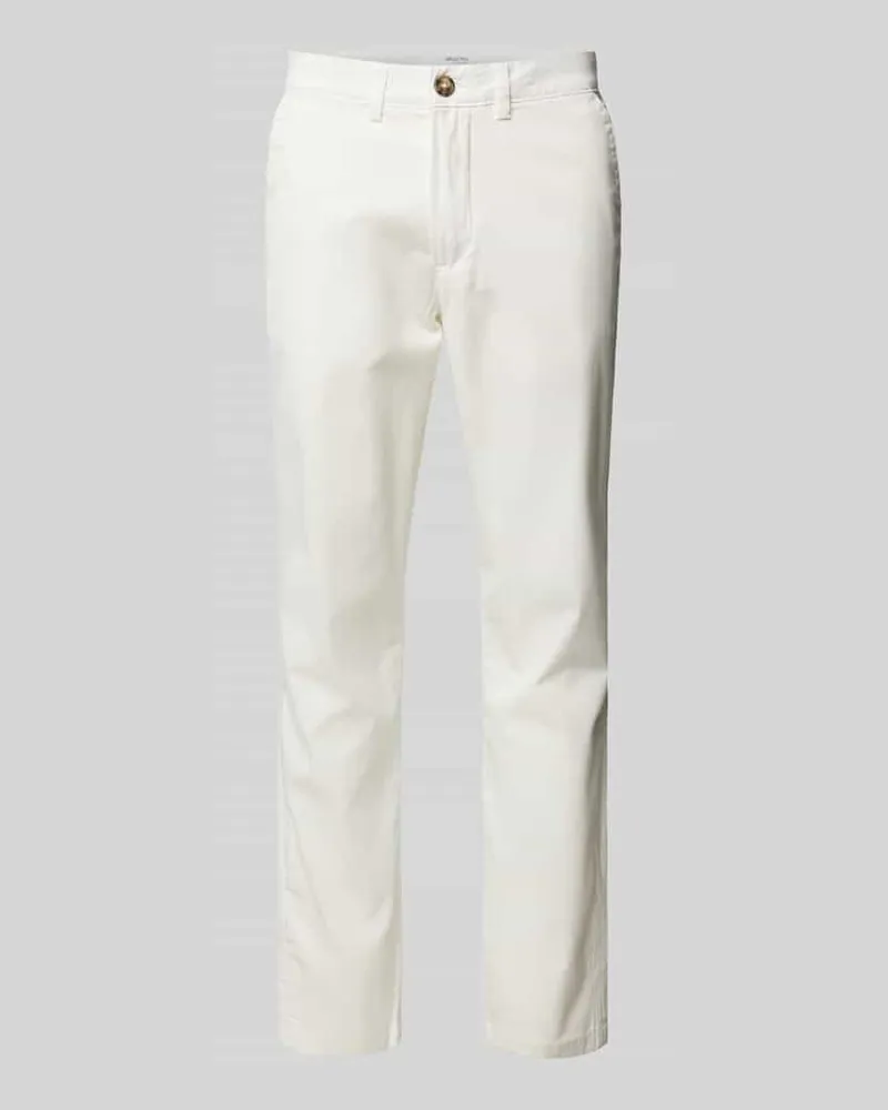 Selected Homme Slim Fit Stoffhose mit französischen Eingrifftaschen 