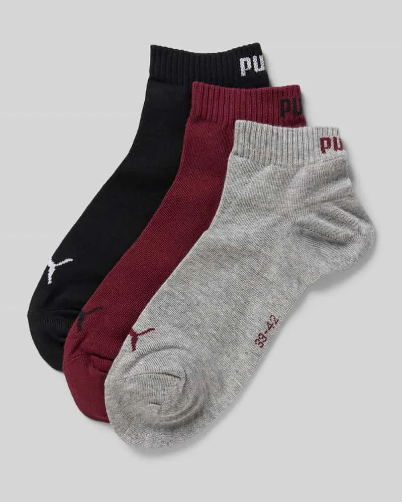 Puma Socken mit Label-Print im 3er-Pack 