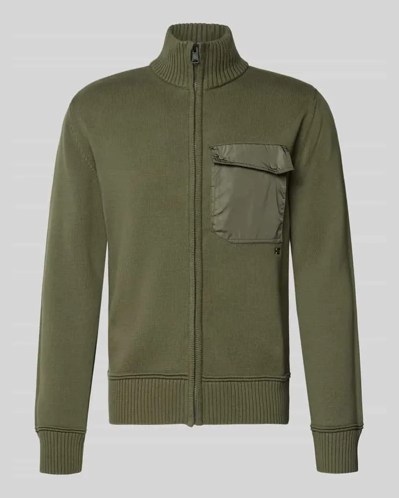Napapijri Strickjacke mit Stehkragen Modell 'BERTI 