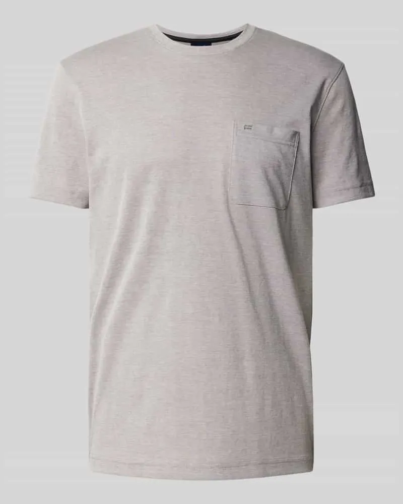 Christian Berg T-Shirt mit Brusttasche 
