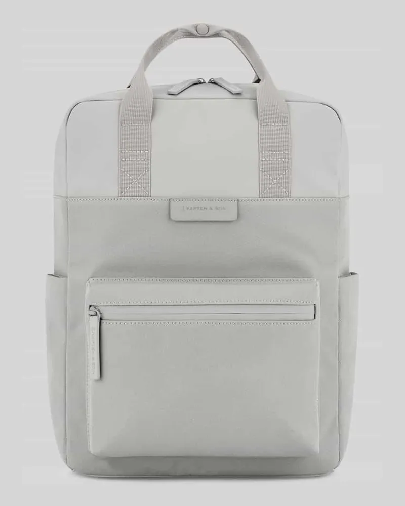 Kapten & Son Rucksack mit Anti-Diebstahlfach Modell 'BERGEN PRO Hellgrau