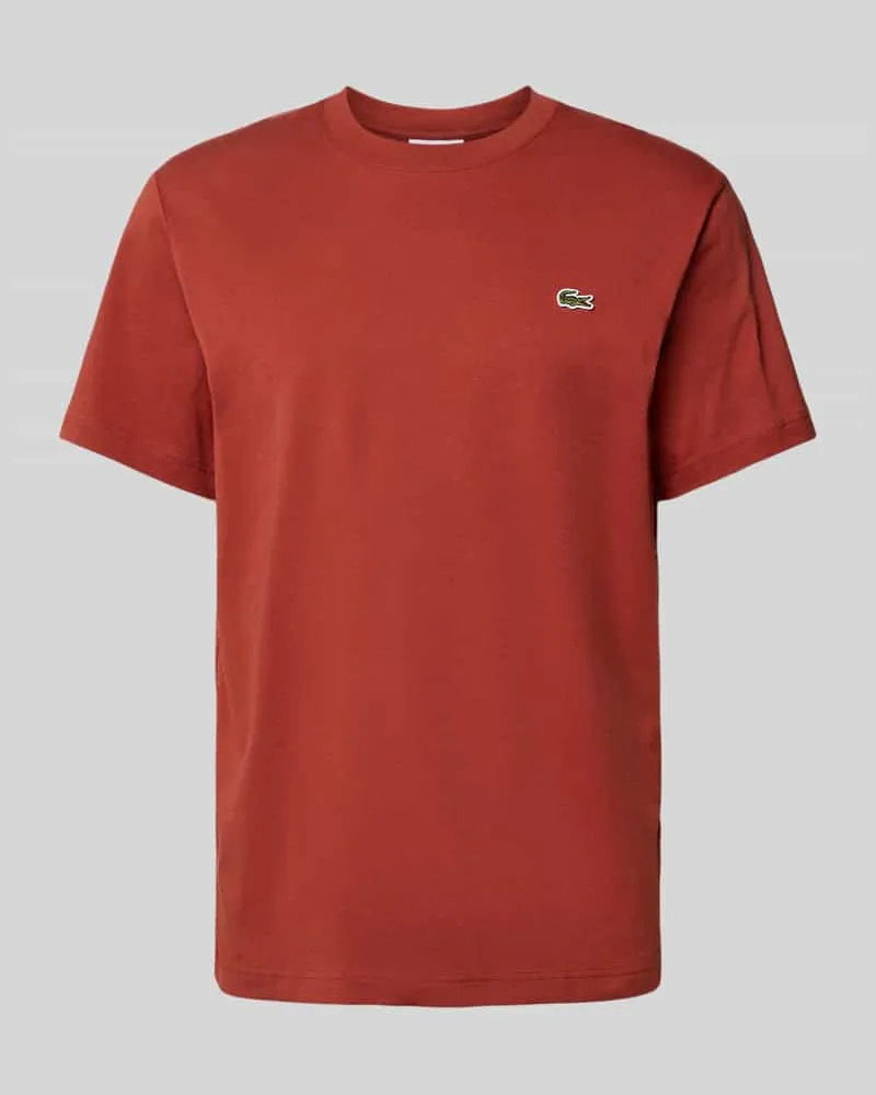 Lacoste T-Shirt mit Label-Patch 