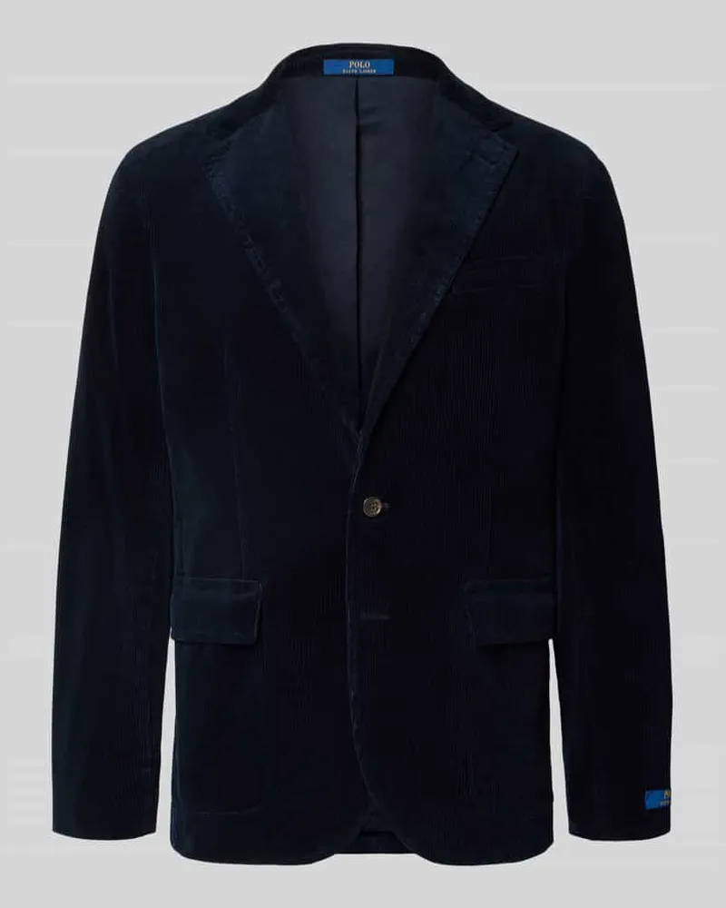 Ralph Lauren Regular Fit Sakko in Cord-Optik Marine