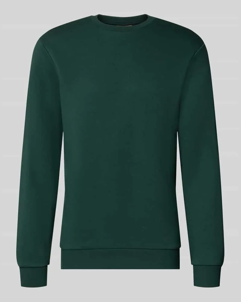 Only & Sons Regular Fit Sweatshirt aus Baumwoll-Mix Modell 'CERES Dunkelgruen