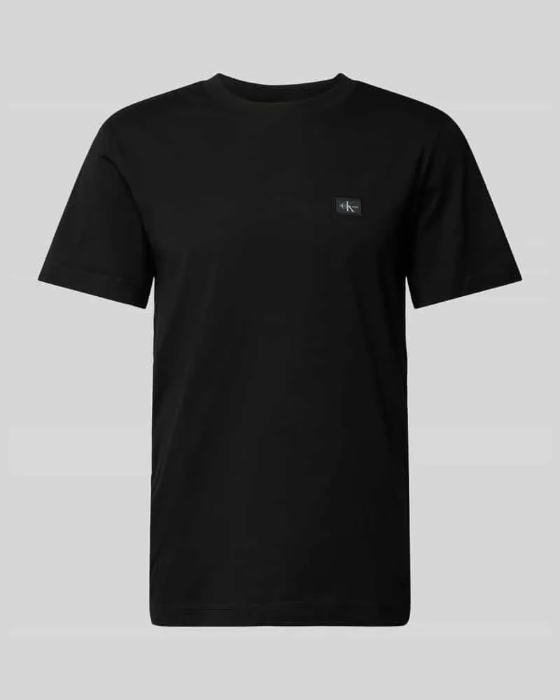 Calvin Klein T-Shirt mit Label-Badge 
