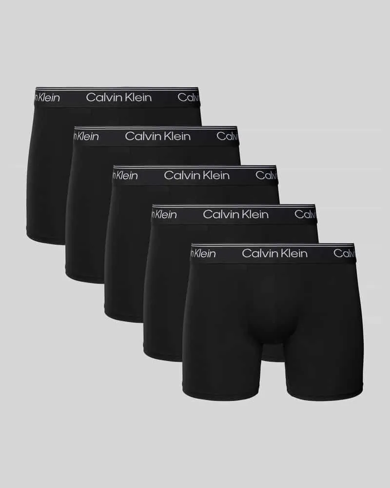 Calvin Klein Trunks im 5er-Pack mit elastischem Logo-Bund 